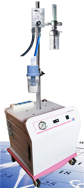 空氧混合儀（小兒CPAP，空氧混合器）